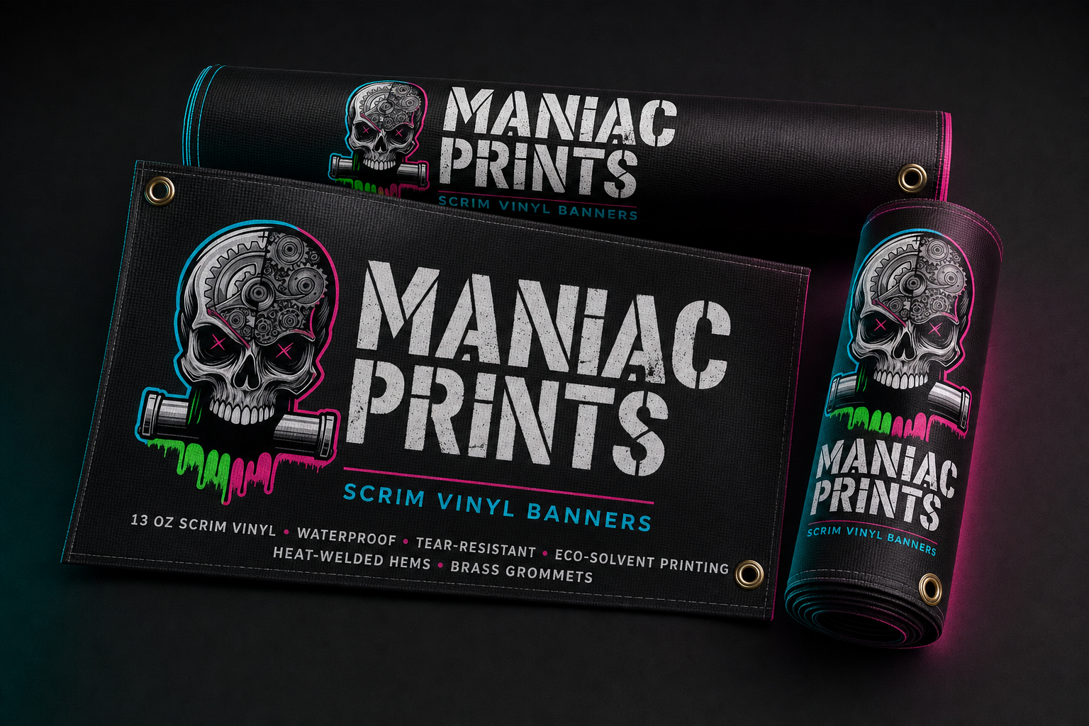 Scrim Vinyl Banners